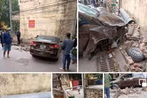 Hiện trường vụ tai nạn nghiêm trọng 