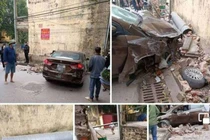 Hiện trường vụ tai nạn nghiêm trọng 