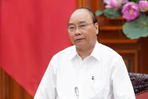 Thủ tướng Chính phủ Nguyễn Xuân Phúc phát biểu tại cuộc họp (Nguồn: VGP)