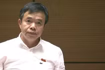 Đại biểu Nguyễn Tiến Nam (đoàn Quảng Bình) - Viện trưởng Viện Khoa học hình sự Bộ Công an.