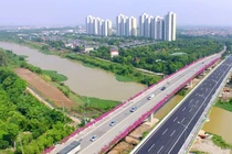 Tổng chiều dài tuyến đường khoảng 55,68 km. Ảnh minh họa.