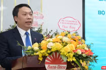 Thứ trưởng Nguyễn Huy Dũng kỳ vọng Rạng Đông sẽ sớm trở thành một mô hình đầu tiên, điển hình về nhà máy thực - số trong sản xuất công nghiệp của Việt Nam.