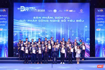 Lễ trao Giải thưởng chuyển đổi số Việt Nam – Vietnam Digital Awards năm 2022 đang được tiến hành