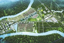 Phối cảnh dự án Waterpoint tại Long An của CTCP Đầu tư Nam Long