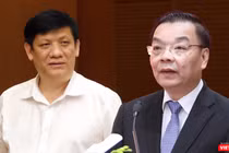 Nguyên Bộ trưởng Bộ Y tế Nguyễn Thanh Long và nguyên Chủ tịch UBND Tp. Hà Nội Chu Ngọc Anh