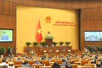Toàn cảnh kỳ họp bất thường lần thứ nhất, Quốc hội khoá XV (Ảnh: quochoi.vn)