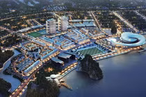 Phối cảnh một dự án bất động sản tại Quảng Ninh do HD Mon Holdings đầu tư