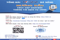 Hướng dẫn cài đặt ứng dụng Chatbot 1022 Đà Nẵng