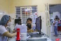 Bệnh nhân đến thăm khám tại Bệnh viện Phụ sản - Nhi TP Đà Nẵng 