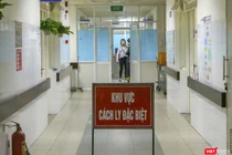 Khu vực cách ly, điều trị bệnh nhân mắc COVID-19