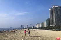 Một góc bãi biển du lịch Đà Nẵng