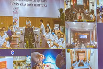 Các điểm cầu theo dõi ca phẫu thuật tại Bệnh viện Phụ sản – Nhi Đà Nẵng qua hệ thống Telehealth