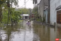Các xã thuộc huyện Hòa Vang (TP Đà Nẵng) bị ngập nặng sau cơn mưa kéo dài suốt tuần qua