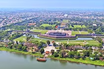 Toàn cảnh TP Huế nhìn từ trên cao