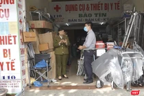 Cửa hàng kinh doanh thiết bị y tế Bảo Tín địa chỉ 110 Hải Phòng (quận Hải Châu) có hành vi bán hàng tăng giá, không niêm yết giá các vật tư y tế, giá các loại khẩu trang, nước rửa tay sát trùng…