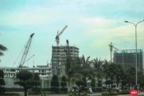 Một góc Dự án khu đô thị quốc tế mới Đa Phước đang xây dựng dở dang