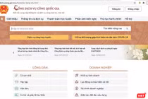 Cổng dịch vụ công Quốc gia