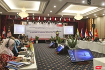 Quang cảnh phiên khai mạc Hội nghị thường niên lần thứ 13 và Hội nghị hẹp lần thứ 5 Kênh II Mạng lưới các Viện nghiên cứu Quốc phòng và An ninh ASEAN (NADI) diễn ra sáng 3/3 tại Đà Nẵng