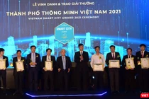 9 giải thưởng Thành phố thông minh Việt Nam 2021 được trao cho 4 đô thị.