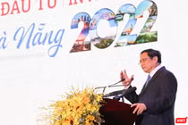 Thủ tướng Chính phủ Phạm Minh Chính phát biểu tại Diễn đàn đầu tư Đà Nẵng năm 2022