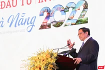 Thủ tướng Chính phủ Phạm Minh Chính phát biểu tại Diễn đàn đầu tư Đà Nẵng năm 2022