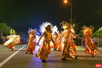 Một màn trình diễn Carnival đường Đà Nẵng 2022 diễn ra tối ngày 25/6