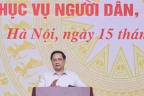 Thủ tướng Phạm Minh Chính phát biểu tại Hội nghị chuyên đề về đẩy mạnh cải cách thủ tục hành chính và hiện đại hóa phương thức chỉ đạo, điều hành phục vụ người dân, doanh nghiệp (Ảnh: VGP/Nhật Bắc)