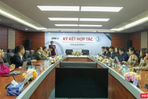 Quang cảnh lễ ký kết