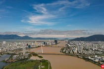 TP Đà Nẵng nhìn từ trên cao 