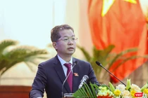 Bí thư Thành uỷ Đà Nẵng Nguyễn Văn Quảng phát biểu tại kỳ họp thứ 10, HĐND TP Đà Nẵng khoá X, diễn ra sáng ngày 13/12.