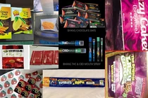 Thực phẩm chức năng có chứa chất ma túy và ma túy được các đối tượng pha trộn, đóng gói dưới dạng thực phẩm, đồ uống (ảnh cơ quan công an cung cấp)