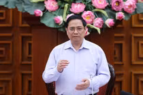 Thủ tướng Chính phủ Phạm Minh Chính chủ trì cuộc họp (Ảnh: VGP/Nhật Bắc)