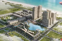 Phối cảnh tổng thể Khu đô thị du lịch quốc tế Regal Legend tại bán đảo xã Bảo Ninh, TP Đồng Hới, tỉnh Quảng Bình