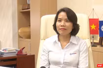 Bà Lê Thị Phương Cẩm – Phó Tổng Giám đốc Tổng công ty Điện lực miền Trung.