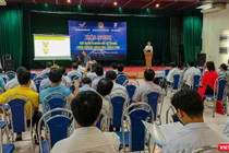 Quang cảnh buổi tập huấn