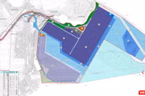 Sơ đồ quy hoạch cảng Liên Chiểu sau điều chỉnh theo quyết định 1059/QĐ-UBND của UBND TP Đà Nẵng