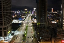 Một góc giao thông TP Đà Nẵng về đêm