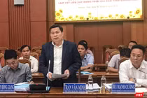 Phó Tổng Thanh tra Chính phủ Trần Văn Minh chủ trì buổi công bố quyết định thanh tra đối với công tác quản lý, sử dụng đất đai, đầu tư xây dựng, khai thác khoáng sản tại Quảng Nam.