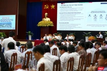 Quang cảnh hội thảo góp ý báo cáo giữa kỳ đồ án Quy hoạch tỉnh Quảng Nam thời kỳ 2021 - 2030, tầm nhìn đến năm 2050