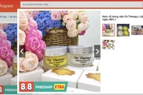 Hình ảnh sản phẩm mỹ phẩm kem Dr Therapy Melasma-Best for spa Night cream được bán trên sàn thương mại điện tử Shopee. (Ảnh chụp màn hình)