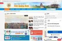 Ứng dụng chatbot 1022 được kích hoạt trên nền tảng website Cổng thông tin điện tử tỉnh Quảng Nam