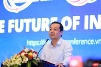 Ông Phạm Đức Long - Thứ trưởng Bộ TT&TT Việt Nam phát biểu tại sự kiện