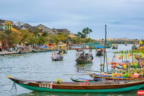 Sông Hoài ở phố cổ Hội An