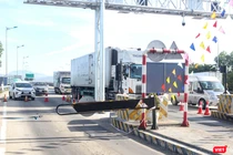 Phương tiện qua trạm thu phí trên tuyến cao tốc Đà Nẵng -Quảng Ngãi