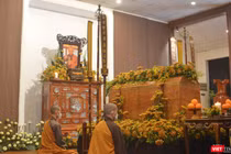 Quang cảnh lễ tang Thiền sư Thích Nhất Hạnh (ảnh Tuấn Hiệp)