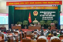 Quang cảnh kỳ họp thứ 11, HĐND tỉnh Phú Yên khóa VIII, nhiệm kỳ 2021-2026 