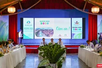 Quang cảnh công bố chính sách kích cầu du lịch Quảng Nam mang chủ đề “Quảng Nam – Cảm xúc mùa hè” 