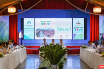 Quang cảnh công bố chính sách kích cầu du lịch Quảng Nam mang chủ đề “Quảng Nam – Cảm xúc mùa hè” 