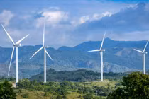 Nhà máy điện gió Hoà Thắng 1.2 có công suất 100 MW, tổng mức đầu tư 4.736 tỉ đồng (Ảnh minh họa - Nguồn: Internet)