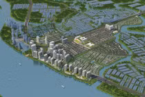Phối cảnh dự án Khu đô thị Izumi City 170ha tại Biên Hòa, Đồng Nai (Nguồn: NLG)